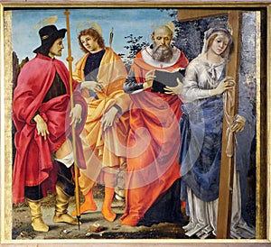 Saints Roch, Sebastian, Jerome and Helena