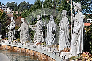 Saints Statues Gramado Brazil