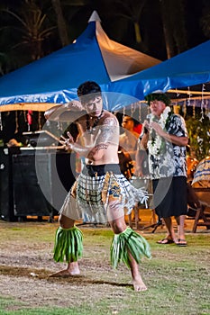 Saipan Aboriginal song and dance performances