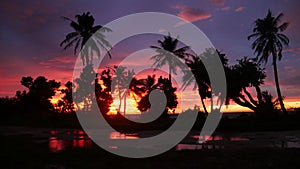 Saipan tropical sunset