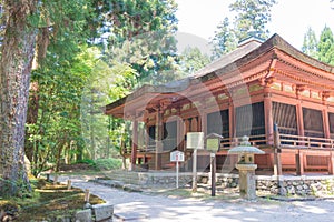 Saito Area at Enryakuji Temple in Otsu, Shiga, Japan. It is part of the UNESCO World Heritage Site -