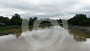 Sakae Krang river at Uthai Thani Province of Thailand