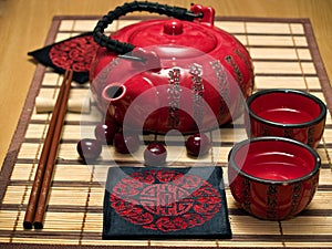 Sake drinking set