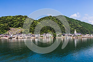 Sakitsu Church in Amakusa , Kyushu, Japan