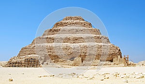 The Sakkara pyramid
