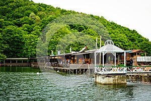 Sakligol, Hidden lake in Sile district of Istanbul Province, Turkey photo