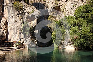 Saklikent Canyon in Goynuk, Antalya