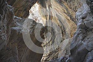 Saklikent canyon in southern Turkey