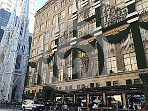 Saks Fifth Avenue in New York