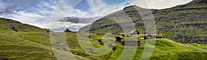 Saksun, Stremnoy island, Faroe Islands, Denmark photo