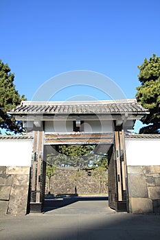 Sakurada gate at Edo castle photo