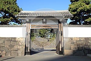 Sakurada gate at Edo castle
