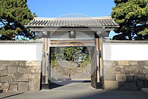 Sakurada gate at Edo castle photo