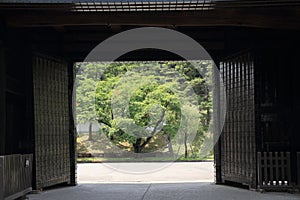 Sakurada gate of Edo castle photo