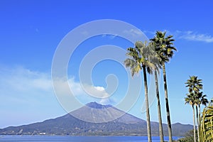 Sakurajima in Kagoshima, Japan