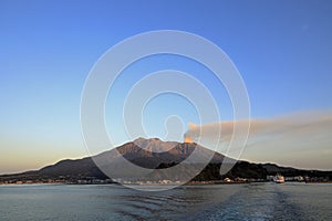 Sakurajima in Kagoshima, Japan