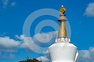 Sakya Tashi Ling monastery in Garraf, Barcelona, Spain.