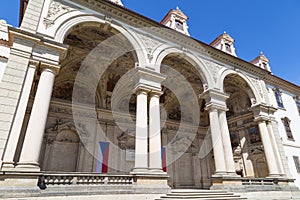 Sala Terrena at the Wallenstein Palace in Prague photo