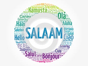 SALAAM (Hello Greeting in Persian,Farsi