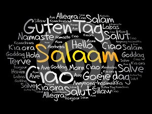 SALAAM Hello Greeting in Persian,Farsi