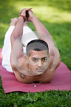 Salabhasana yoga Pose