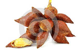 Salacca or zalacca tropical fruit
