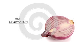 Salad blue onion pattern