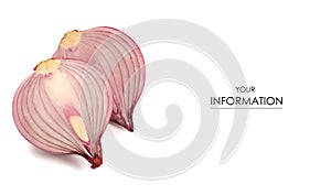 Salad blue onion pattern