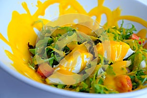 Salad, bright colors photo