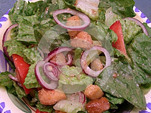 Salad and Caesar Dressing