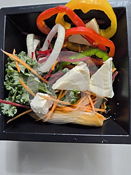 Salad cheese hight minerals