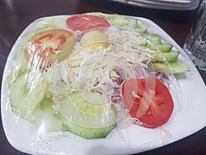 Salad for freshness