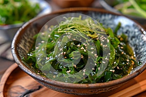 salad goma wakame photo
