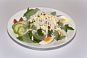Salad green photo