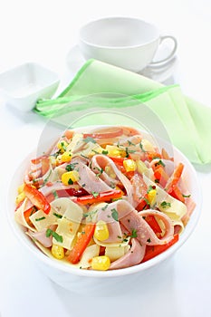 Ensalada jamón 