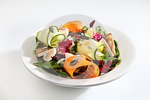 Salad isolated photo