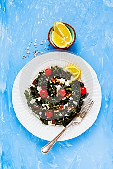 Salad with kale