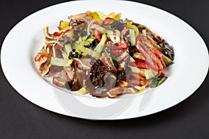 Salad Pig Ears. Asian food. Asian cuisine.