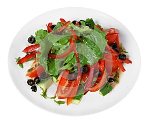 Salad plate