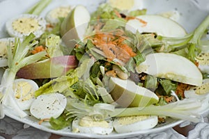 Salad plate