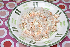Salad of rice
