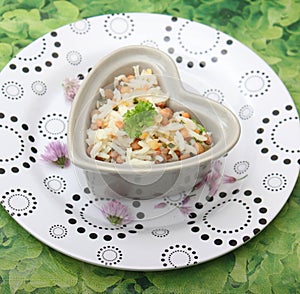 Salad of rice