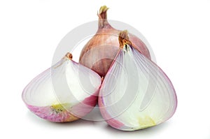 Salad shallot isolated