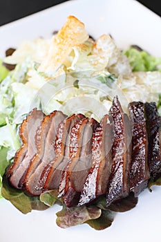 Salad With Smoked Duck