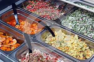 Salads for sale photo