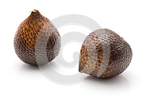 Salak snakefruit isolated