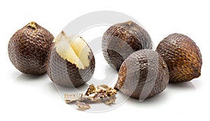 Salak snakefruit isolated