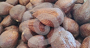 Salak (Snakefruit), which has skin like a snake, is a fruit that is very beneficial for health