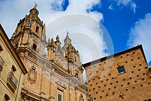 Salamanca Clerecia church and Casa Conchas photo
