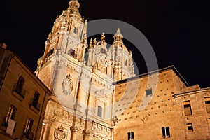 Salamanca Clerecia church and Casa Conchas photo